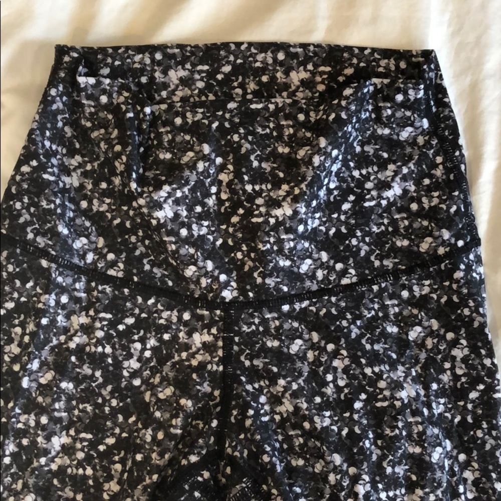 Lululemon high rise sequin leggings